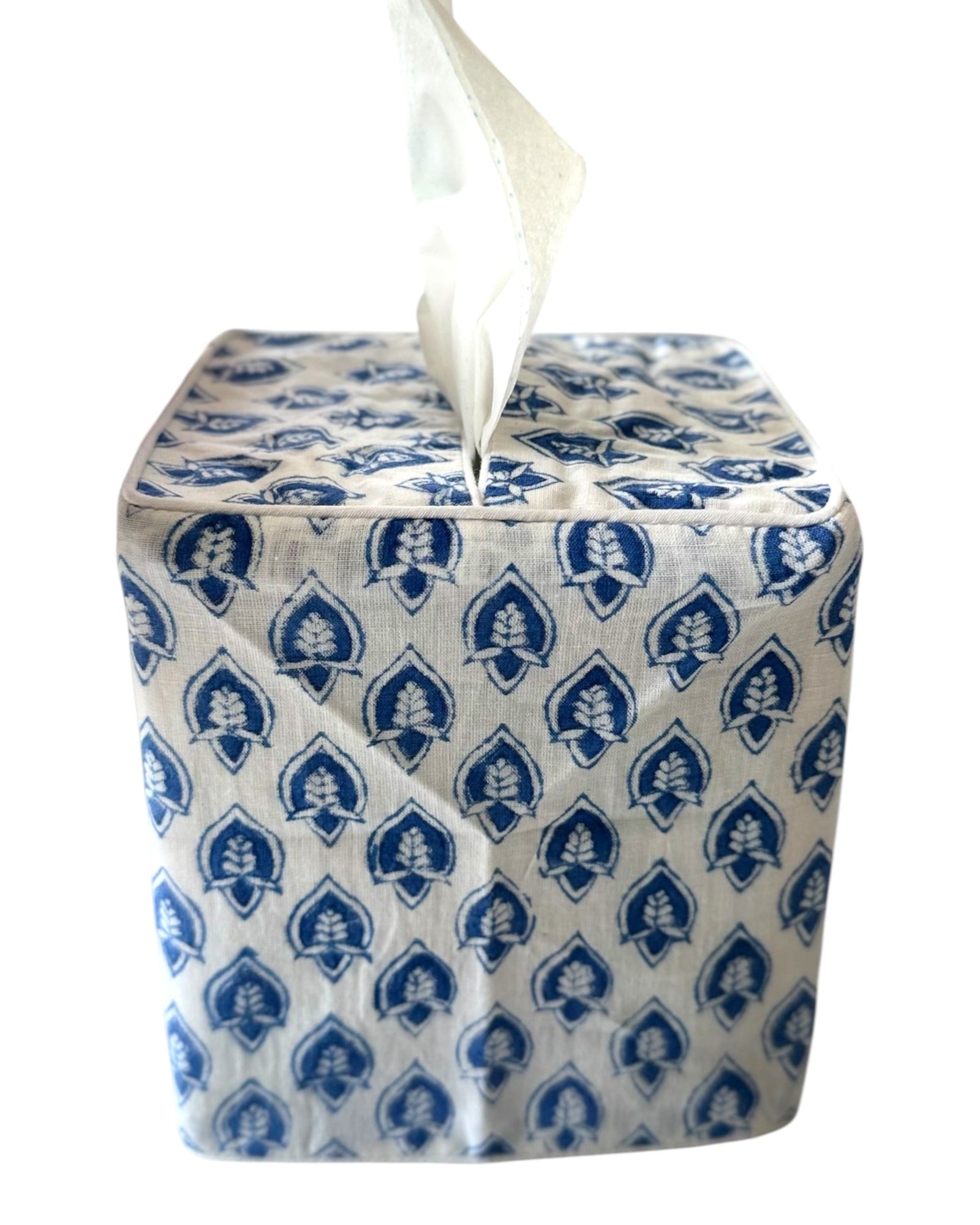 Tissue Box Cover in Riviera
