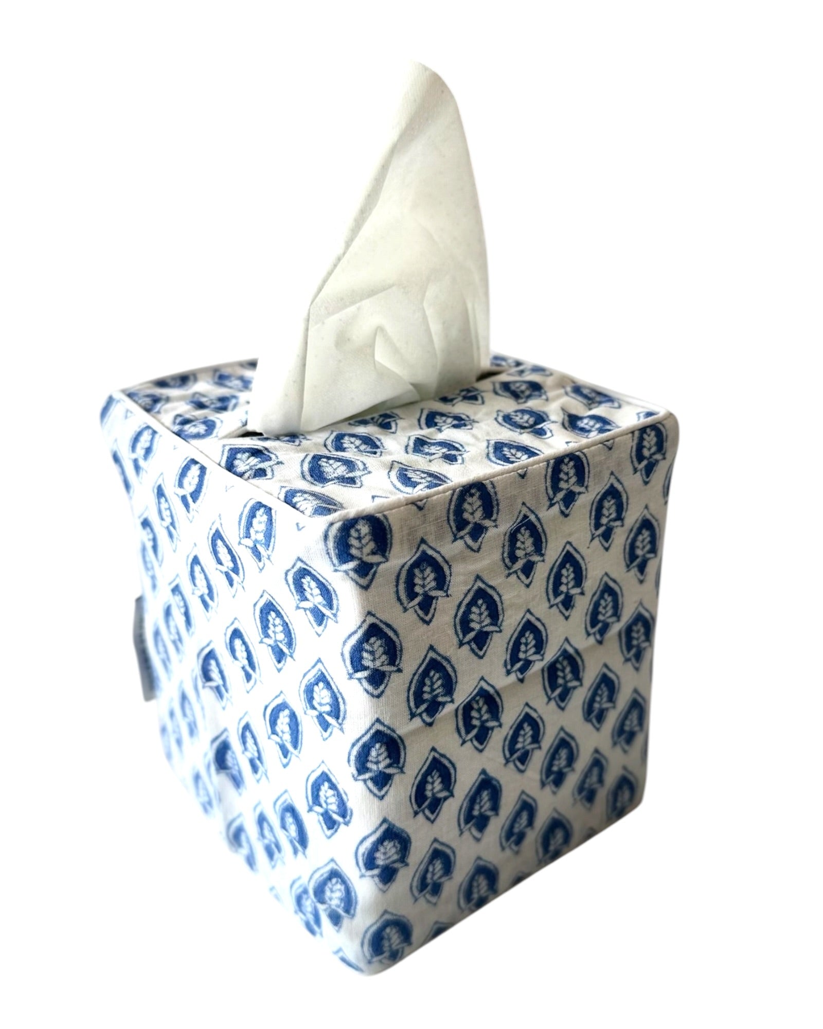Tissue Box Cover in Riviera