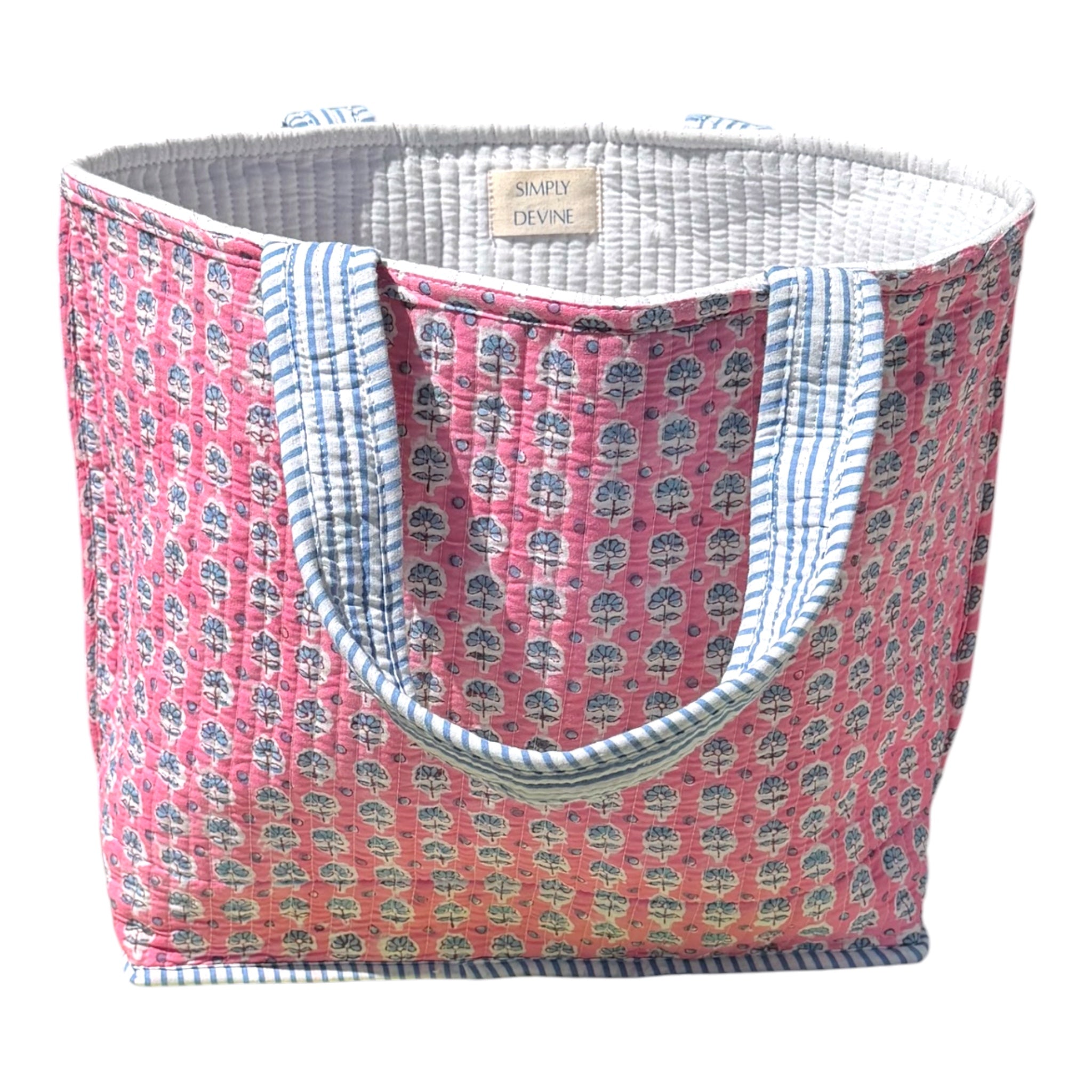 Pink Heart Tote