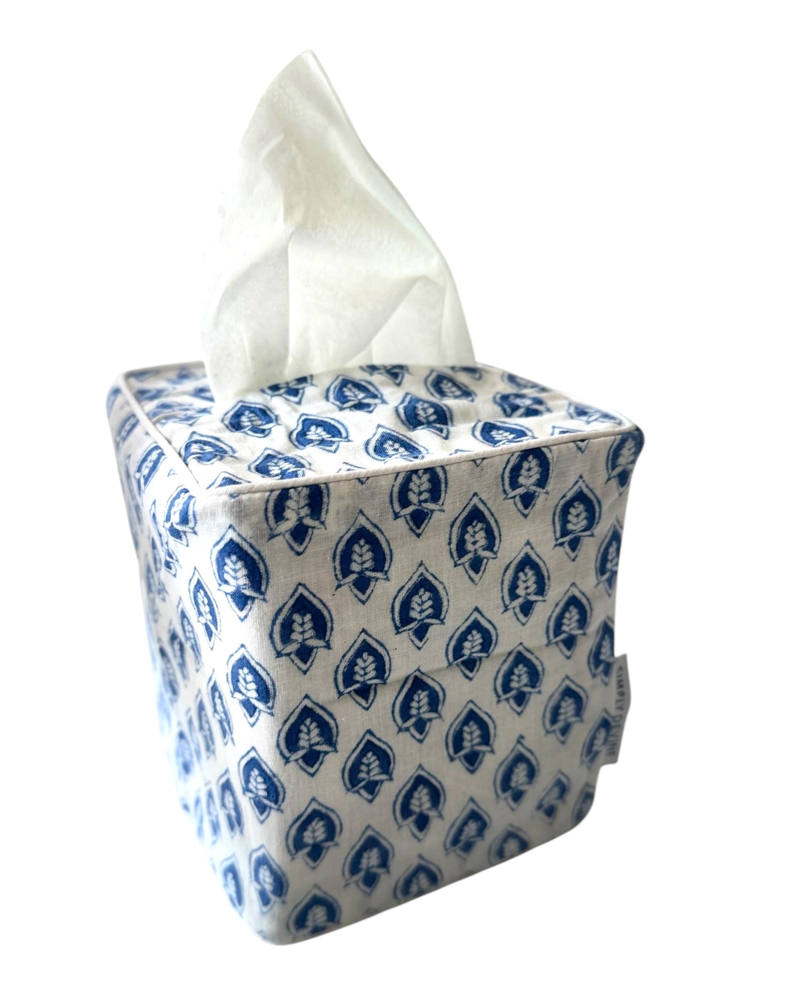Tissue Box Cover in Riviera