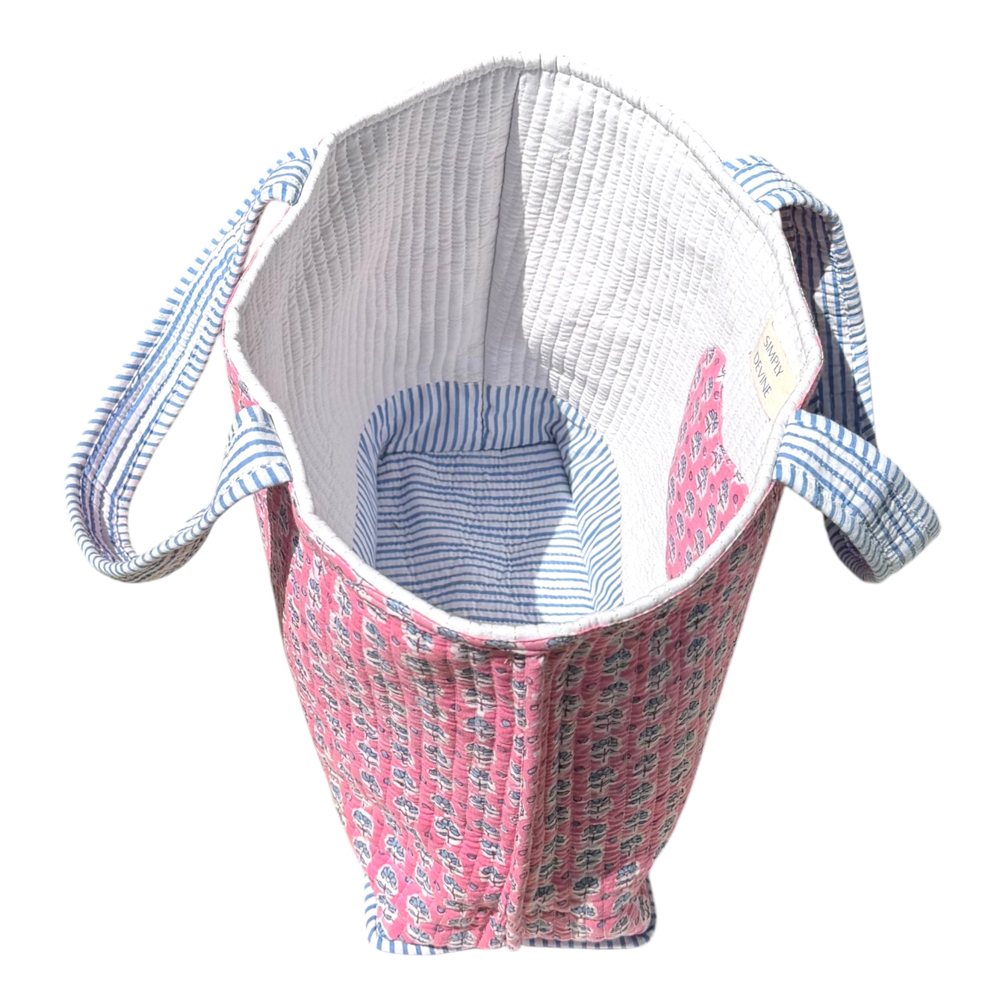 Pink Heart Tote