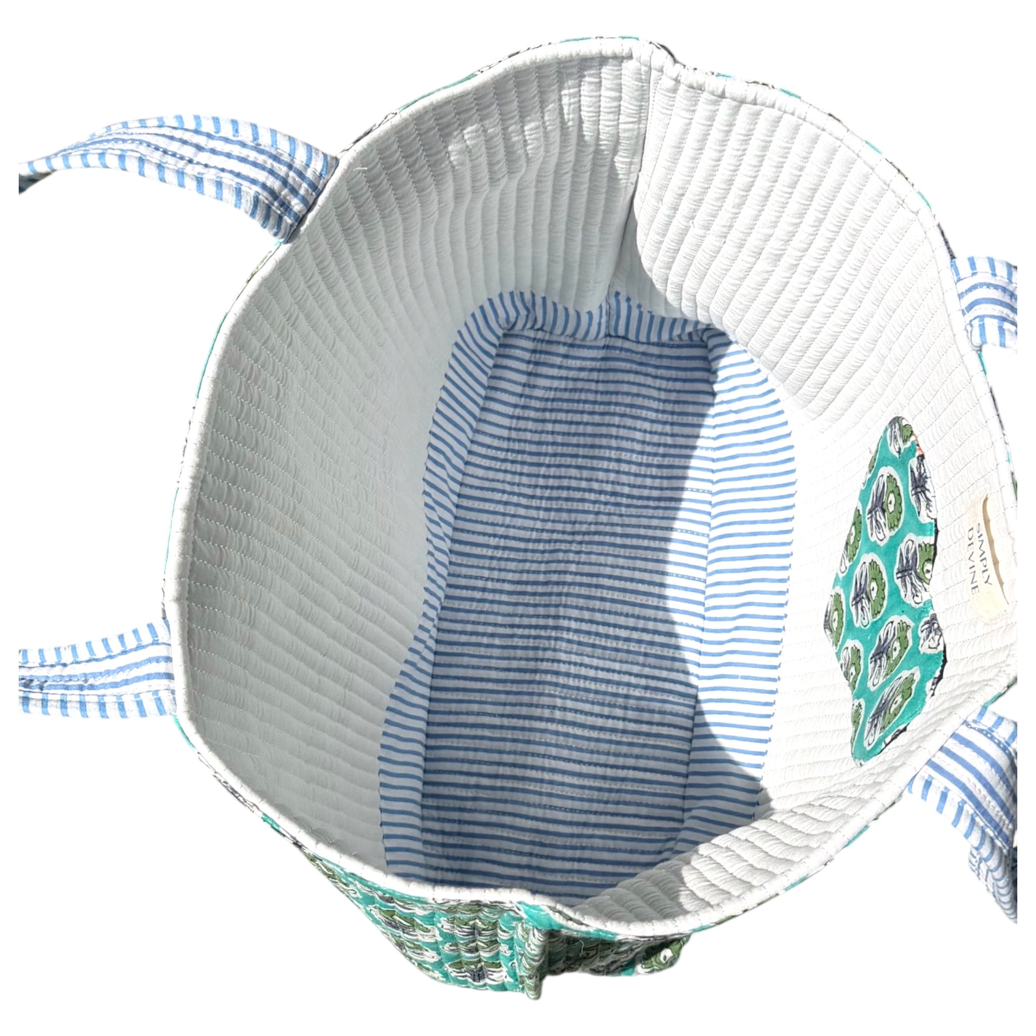 Green Heart Tote