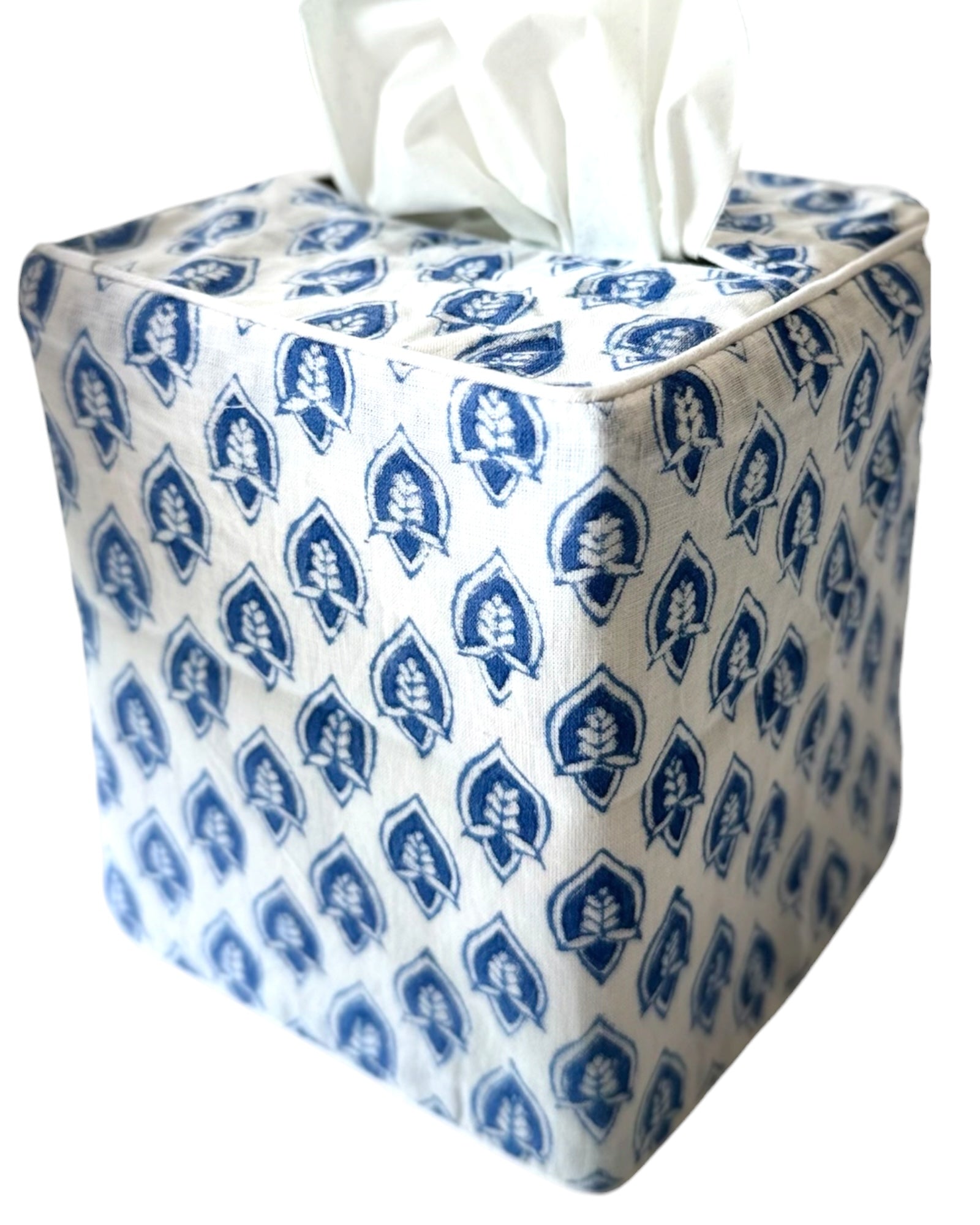 Tissue Box Cover in Riviera