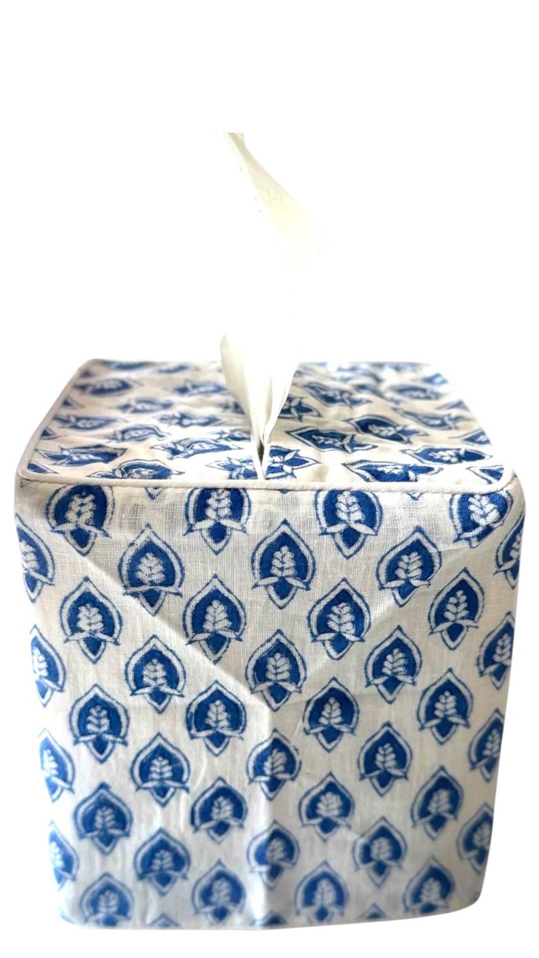 Tissue Box Cover in Riviera