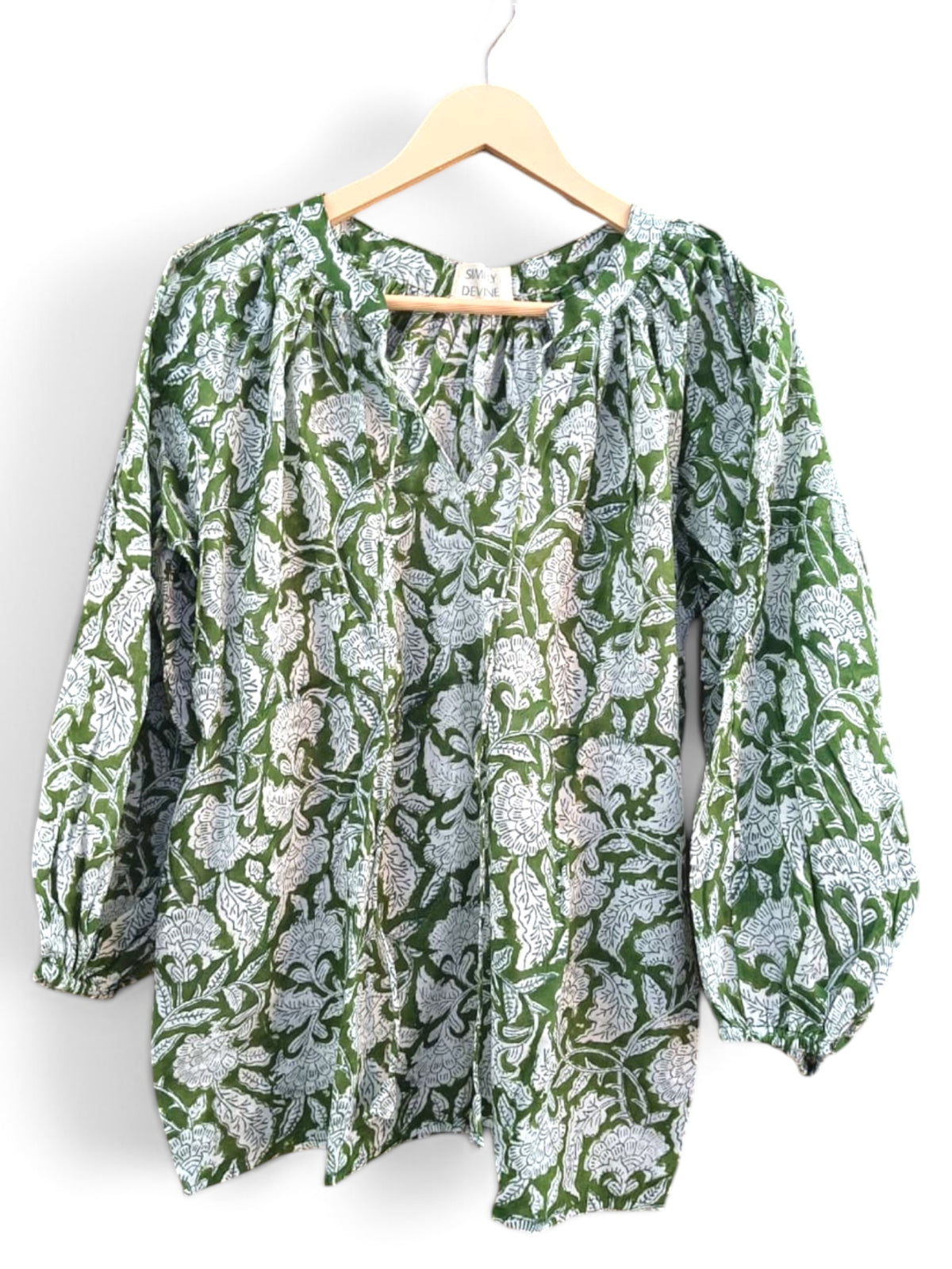 Suzanne Blouse in Forest